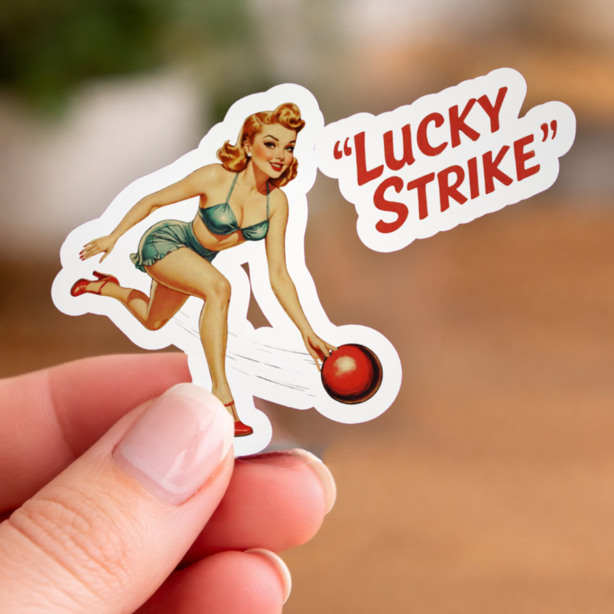 WWII Nose Art Pinup Sticker Sheet | Vintage Bomber Girl Stickers