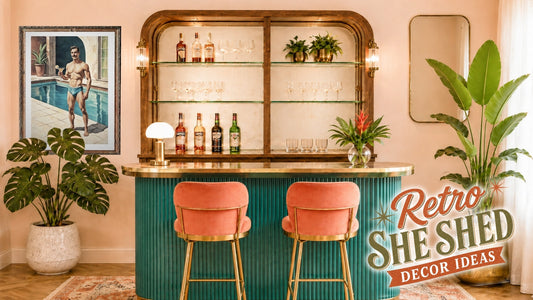 Retro She Shed Decor Ideas: How to Style a Vintage-Inspired Space With Pin-Up Wall Art
