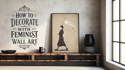 How to Decorate with Feminist Wall Art Without Making Your Living Room Feel Like a Lecture