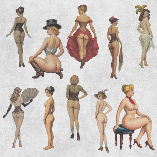 video of vintage victorian women clipart
